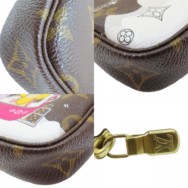 【二手名牌BRAND OFF】LOUIS VUITTON 路易威登 原花 PVC塗層帆布 Vivienne纜車 限量款 手拿包 M68490 product thumbnail 10