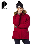PROTEST 女 機能防水保暖外套 (蘿蔔紅) PORTHARDY SNOWJACKET