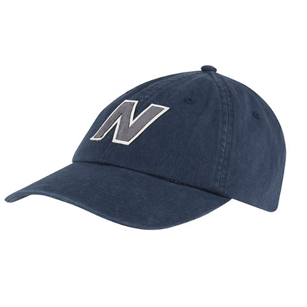 NEW BALANCE NB 帽子 N字 運動帽 棒球帽 遮陽帽 深藍色 LAH21214NNY