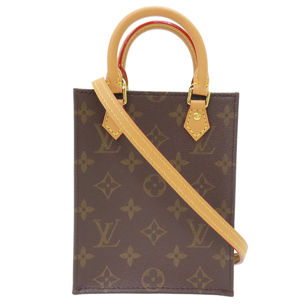 【二手名牌BRAND OFF】LOUIS VUITTON LV 路易威登 原花 PVC塗層帆布 Petit Sac Plat 斜背包 M69442