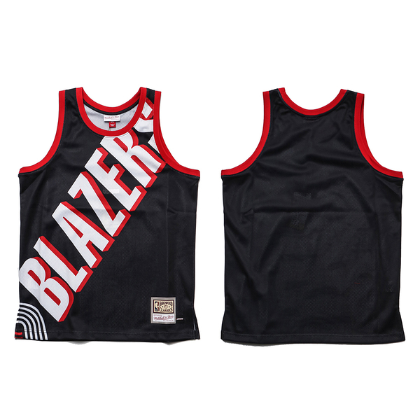 MITCHELL & NESS M&N 拓荒者 黑白紅 背心 背心 BIG FACE 球衣 (布魯克林) MN20AJE01PT