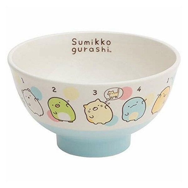 【震撼精品百貨】角落生物 Sumikko Gurashi~San-X 角落生物陶瓷碗-藍*72255