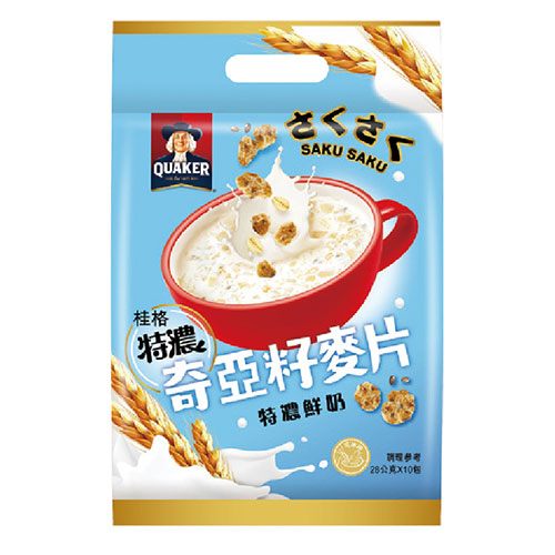 奇亞籽麥片特濃鮮奶