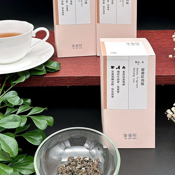 柒茶所 台灣蜜香紅烏龍茶葉150g(bo0120)