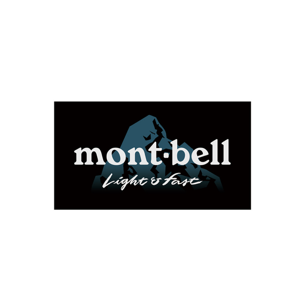 【Mont-Bell 日本 MONT-BELL LIGHT&FAST #2貼紙《黑》】1124849/登山/LOGO/貼紙 product thumbnail 2