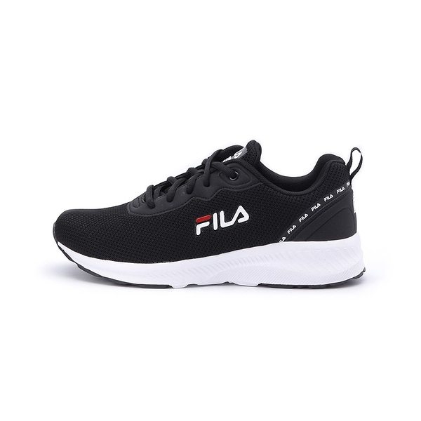 FILA 限定版舒適休閒跑鞋 黑白 1-J337Y-001 男鞋