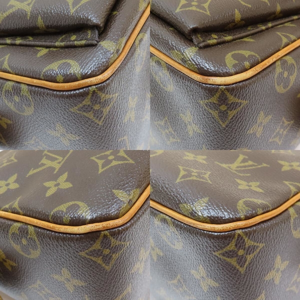 【二手名牌BRAND OFF】LOUIS VUITTON 路易威登 棕色 原花 PVC塗層帆布 單肩包 M51163 product thumbnail 9