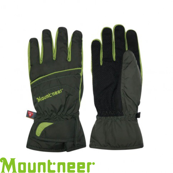【Mountneer 山林 PRIMALOFT防水觸控手套《橄綠/果綠》】12G07/防風/可觸控/騎車手套