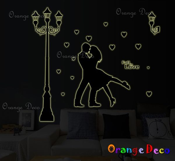 壁貼【橘果設計】情侶 DIY組合壁貼 牆貼 壁紙室內設計 裝潢 壁貼