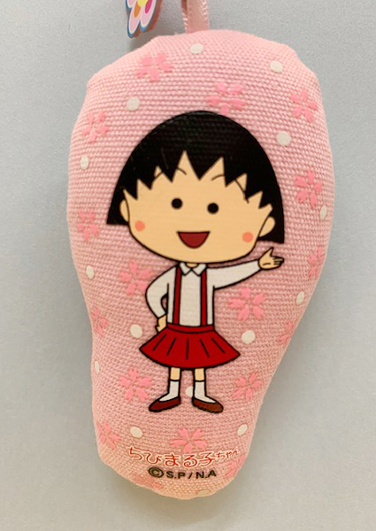 【震撼精品百貨】CHIBI MARUKO CHAN_櫻桃小丸子~手機吊飾-小丸子粉#01867