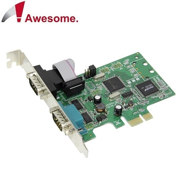 Awesome PCIe 2埠RS-422/485 I/O卡-AWD-8352ER2-485