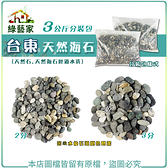 【綠藝家】台東天然海石 3公斤分裝包 (2分、3分) (天然石，天然海石經過水洗)
