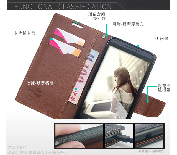 MyStyle for iPhone 13 6.1 / 13 mini 5.4 / 13 Pro 6.1 / 13 Pro Max 6.7 期待雙搭支架側翻皮套 請選型號與顏色 product thumbnail 8