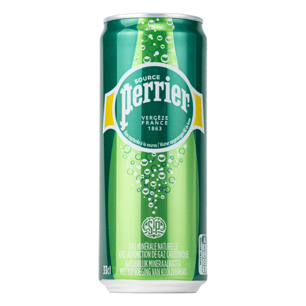 【Perrier】氣泡礦泉水鋁罐（330ml × 24 入 × 箱）