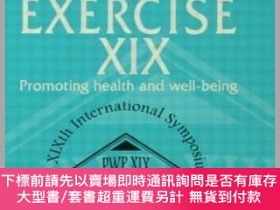 二手書博民逛書店英文原版Children罕見and Exercise XIX: Promoting health and well
