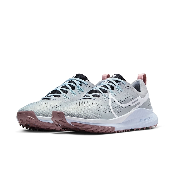 NIKE W REACT PEGASUS TRAIL 4 越野鞋 女 慢跑鞋 緩震 灰藍 DJ6159-005