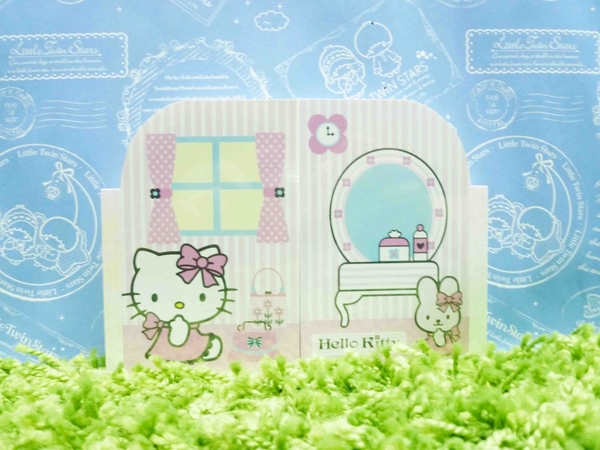 【震撼精品百貨】Hello Kitty 凱蒂貓~造型便條紙-化妝造型圖案【共1款】