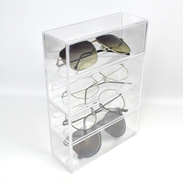 眼鏡收納盒 4格眼鏡透明盒【NAWA101】 product thumbnail 6