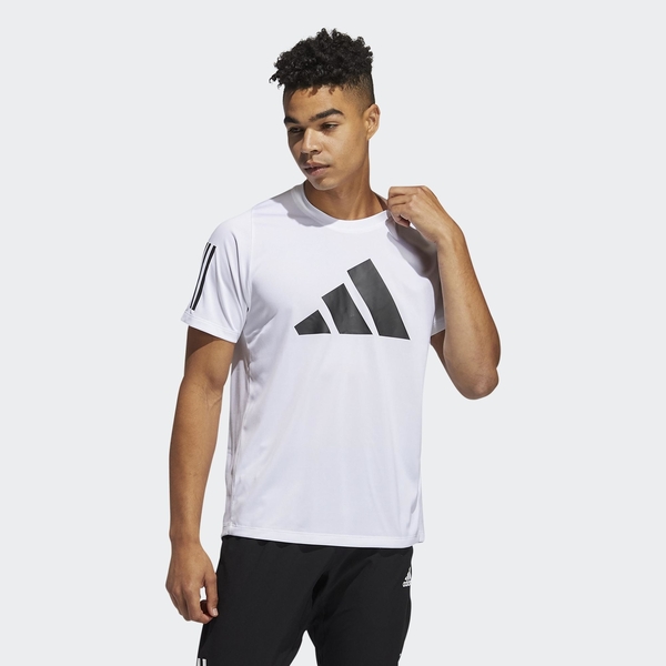 Adidas FL 3 BAR TEE 男款 白色 FreeLift 專業運動 短袖上衣 GL8919 【KAORACER】