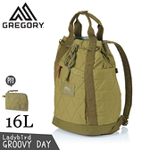 【GREGORY 美國 16L GROOVY DAY後背包《鼠尾草綠》】140953/日系街包/休閒背包/水桶包