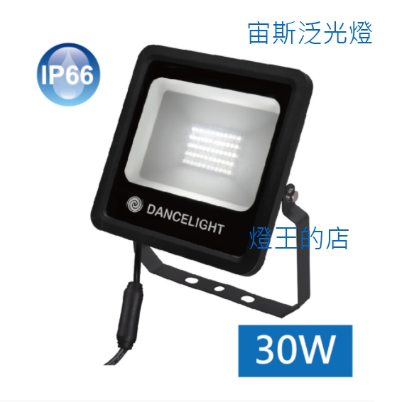 【燈王的店】舞光 LED 30W 宙斯泛光燈 戶外投射燈 白光6500K/暖白光3000K OD-FLZ30