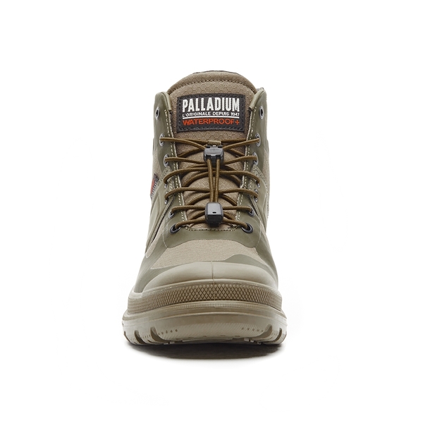 PALLADIUM PAMPA TECH EXP WP+ 快穿 米其林科技 聯名 橘標 防水靴 中性 74067308 綠 product thumbnail 3