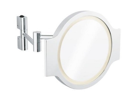 【麗室衛浴】KOHLER 15334T-B-CP SINGULIER 8吋防霧化妝鏡帶LED燈