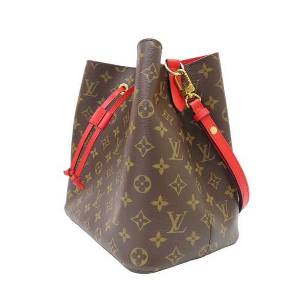 【二手名牌BRAND OFF】LOUIS VUITTON LV 路易威登 原花 帆布 NeoNoe MM 水桶 肩背包 金扣 M44021 product thumbnail 3