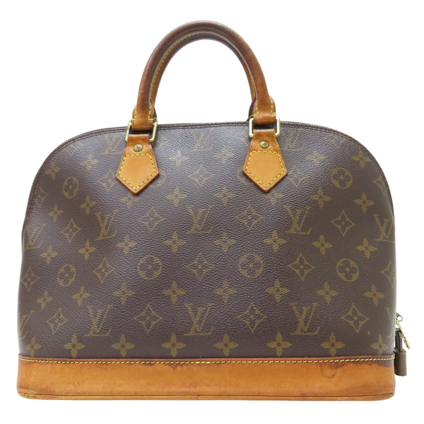 【二手名牌BRAND OFF】LOUIS VUITTON LV 路易威登 棕色 原花 PVC塗層帆布 Alma PM 手提包 M51130 product thumbnail 2