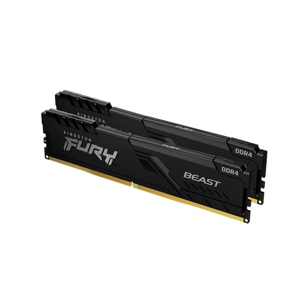 Kingston 金士頓 FURY Beast 獸獵者 DDR4 3600 64G(32Gx2) 桌上型超頻記憶體 KF436C18BBK2/64