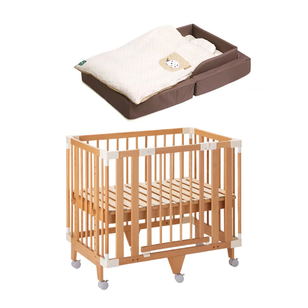 日本 farska 旗艦小床1+可攜式床墊8件組(有機棉)嬰兒床 product thumbnail 9