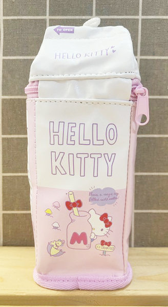 【震撼精品百貨】Hello Kitty 凱蒂貓~Hello Kitty日本SANRIO三麗鷗KITTY化妝包/筆袋-造型飲料*53937 product thumbnail 3