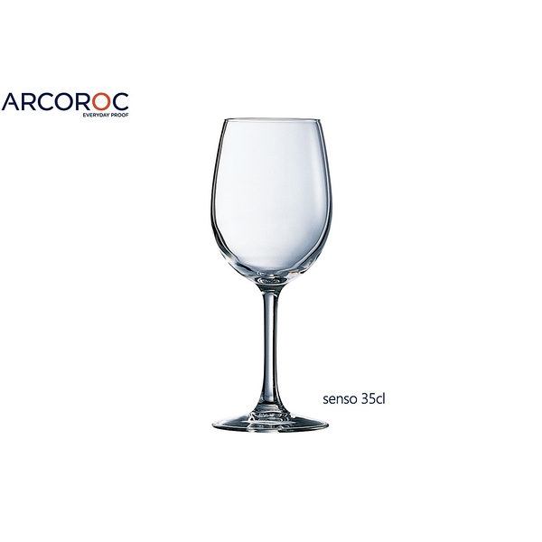 【現貨】法國樂美雅 Arcoroc senso感官350cc紅酒杯 酒杯 高腳杯 玻璃杯 薄杯口 350ml