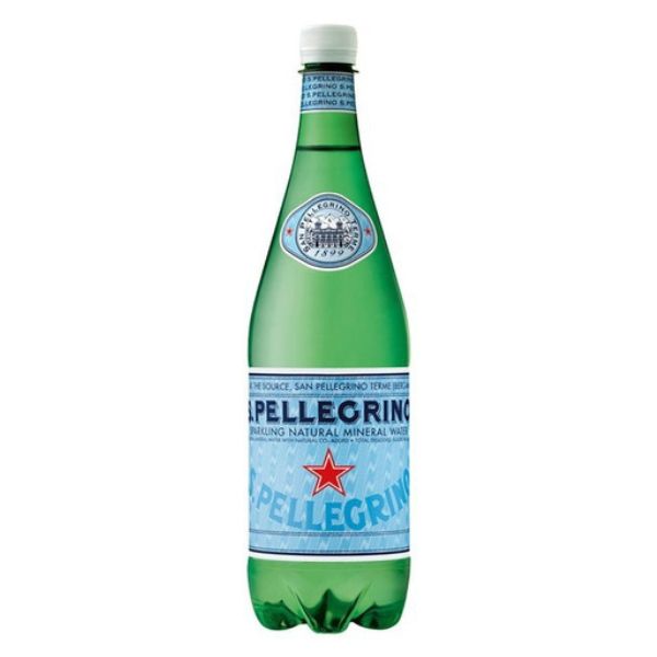 免運 S.Pellegrino義大利聖沛黎洛氣泡礦泉水(保特瓶) 1000 ml x 12瓶 公司貨