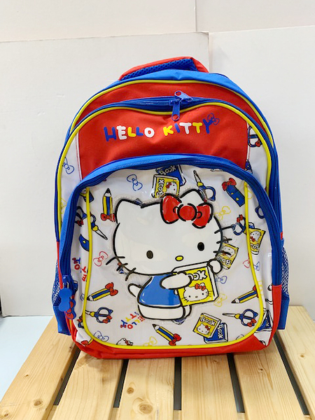 【震撼精品百貨】Hello Kitty 凱蒂貓~Sanrio HELLO KITTY後背包-讀書#10711