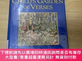 二手書博民逛書店A罕見Children’s Garden of Verse 斯蒂文森《兒童詩園》，（《金銀島》 作者），