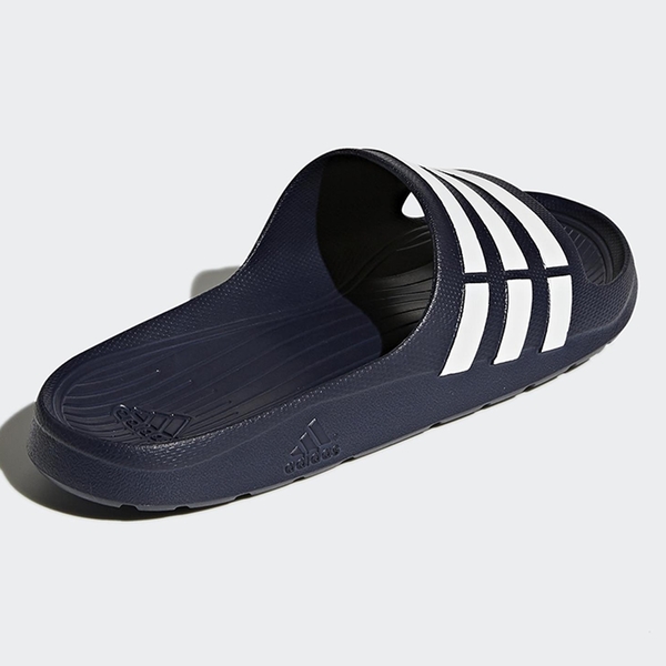 Adidas DURAMO SLIDE 拖鞋 男鞋 女鞋 一體成型 防潑水 沙灘 深藍 【運動世界】 G15892 product thumbnail 5