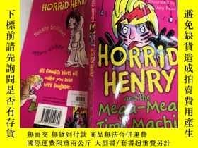 二手書博民逛書店Horrid罕見Henry and the Mega-Mean Time Machine 可怕的亨利和超級平均時
