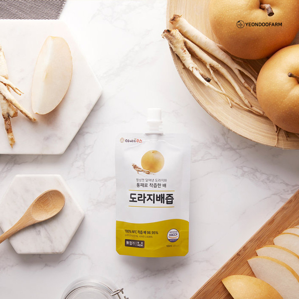 韓國 YEONDOO FARM 果汁100ml(多款可選)蔬果汁|兒童果汁 product thumbnail 5