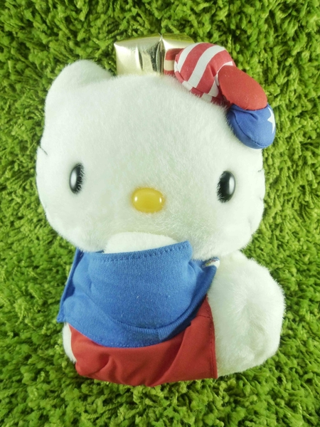 【震撼精品百貨】Hello Kitty 凱蒂貓~KITTY絨毛娃娃-美國圖案