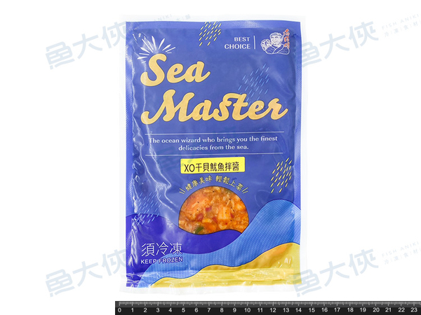 蘭揚海師傅-XO干貝魷魚拌醬(150g/包)-1G7A【魚大俠】FF908 product thumbnail 3