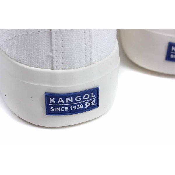 KANGOL 休閒鞋 帆布鞋 女鞋 白色 彩色LOGO 62221602 00 no208 product thumbnail 3