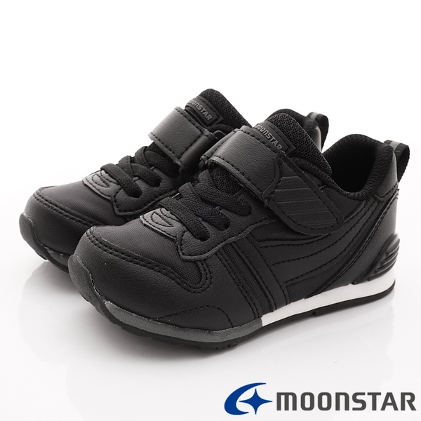 日本Moonstar機能童鞋HI系列2E機能款 2121PL6黑(中小童段)