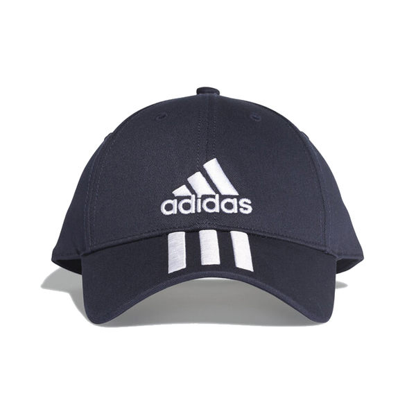 Adidas 愛迪達 三線帽 深藍 運動帽 老帽 六分割帽 6-Panel Cap 經典棒球帽 運帽 電繡 DU0198