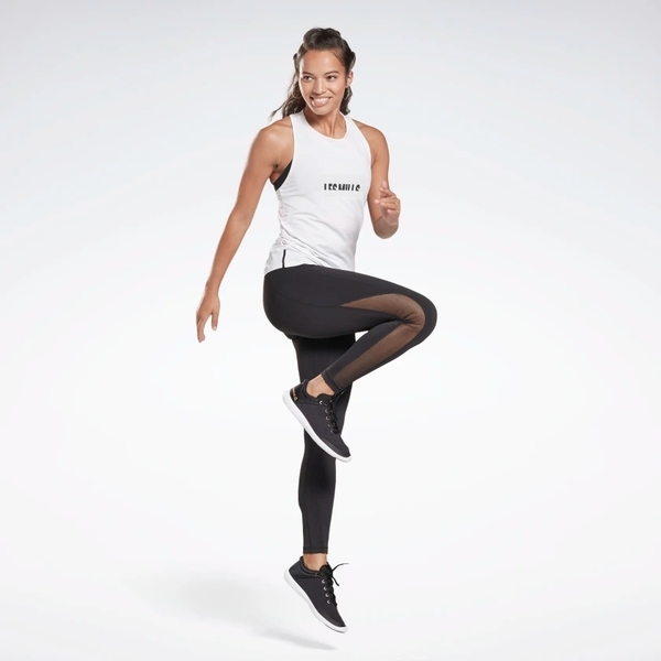 REEBOK LES MILLS® ACTIVCHILL 女裝 背心 慢跑 訓練 反光 乾爽 透氣 白【運動世界】FM7131 product thumbnail 3