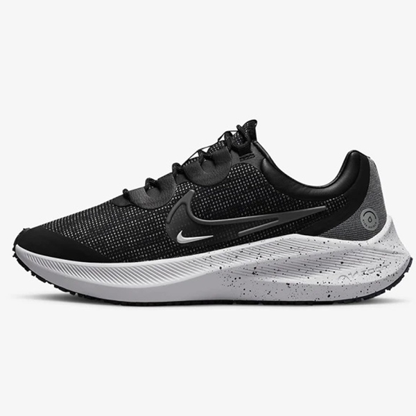 NIKE WMNS ZOOM WINFLO 8 SHIELD 女鞋慢跑防潑水氣墊緩震黑【運動世界