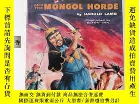 二手書博民逛書店HAROLD罕見LAMB著《成吉思汗和蒙古部落》大量插圖。199
