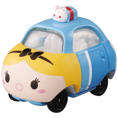 【震撼精品百貨】迪士尼Q版_tsum tsum~迪士尼小汽車 TSUMTSUM 魔境夢遊-愛麗絲(TOP)#85197