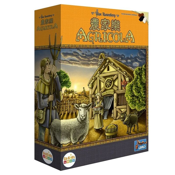 『高雄龐奇桌遊』 農家樂 Agricola 2021新版 繁體中文版 正版桌上遊戲專賣店
