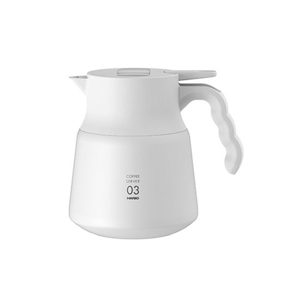 HARIO 2021新品 V60 不鏽鋼保溫咖啡壺 PLUS 800 咖啡壺 真空保溫壺 800mL product thumbnail 6